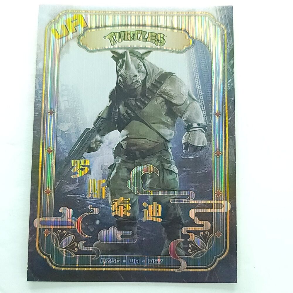 Rocksteady Rise Of The Teenage Mutant Ninja Turtles Trading Card TMNT UR-057